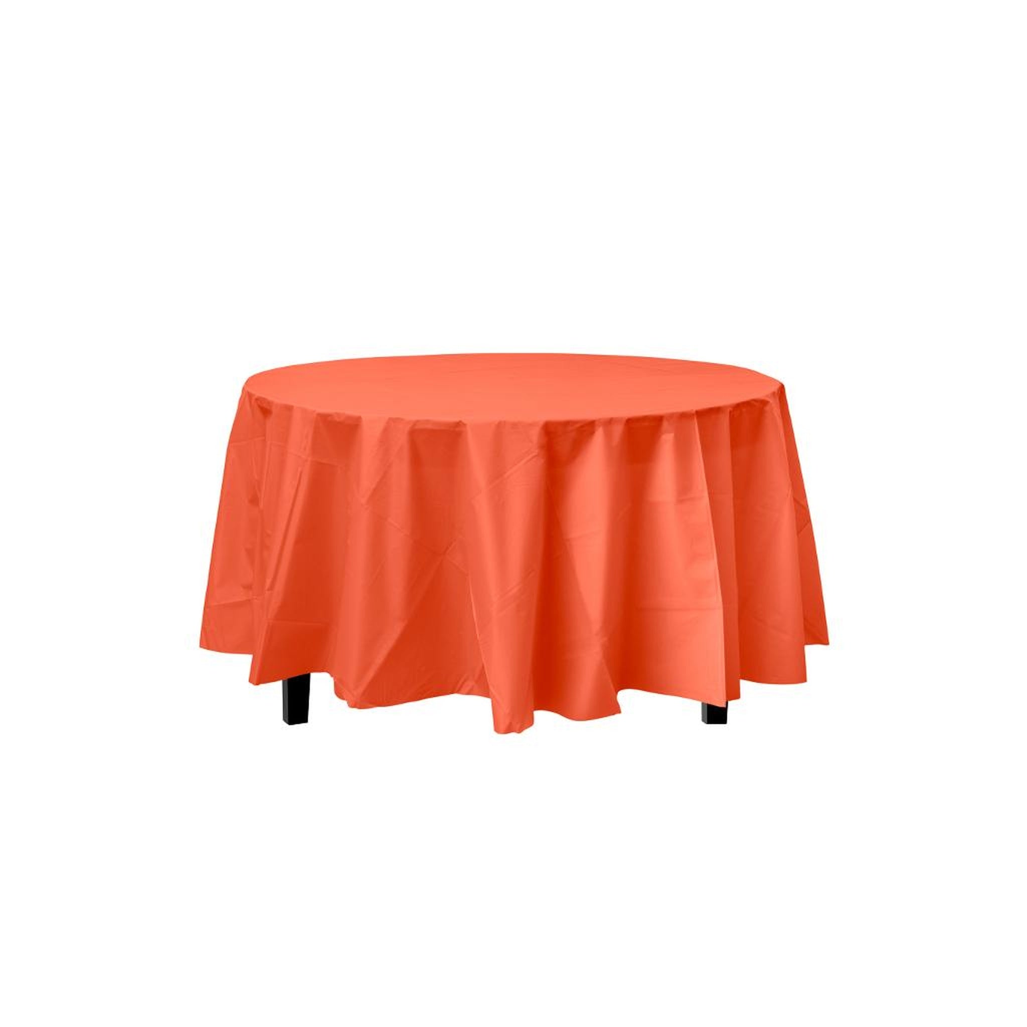 Round Tablecover Orange
